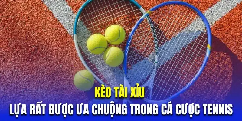 Kèo tài xỉu là lựa rất được ưa chuộng trong cá cược tennis